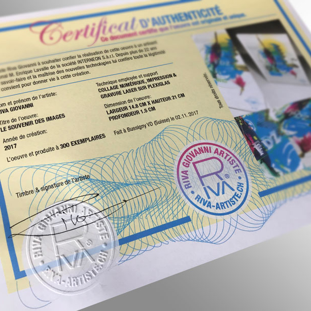 Riva Giovani FDZ 77 ans réalisation